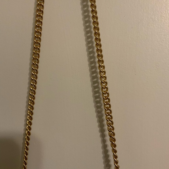 Coach Black Quilted Crossbody Bag with Gold Chain - Picture 3 of 8